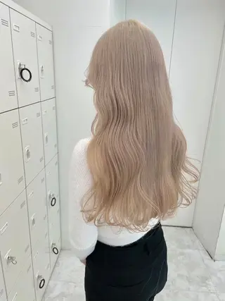 ロング カラー ブリーチなし特化 美容師💖SAE💖のヘアスタイル