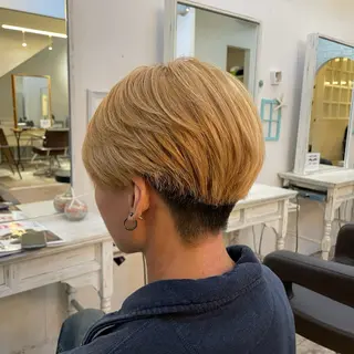 ショート カラー カラーモデル募集中 みき🌺のヘアスタイル