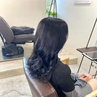 ロング 長岡 俊樹のヘアスタイル
