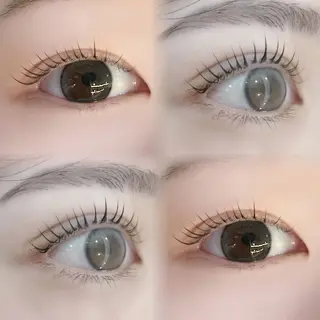 マツエク・マツパ Choco Lash "RIN"のマツエク・マツパデザイン
