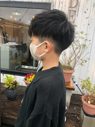 ショート メンズ デザインカット🎨 ボブ🫟おざきのヘアスタイル