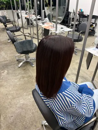 セミロング カラー ゆうご/心斎橋 /カラーモデル募集中のヘアスタイル