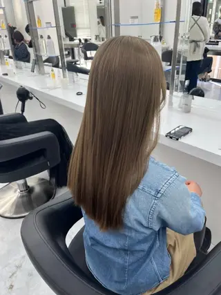 カラー 赤み消し🌿韓国風 ヘア🌿渋谷美容室のヘアスタイル