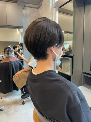 ショート メンズ 佐伯 和佳のヘアスタイル