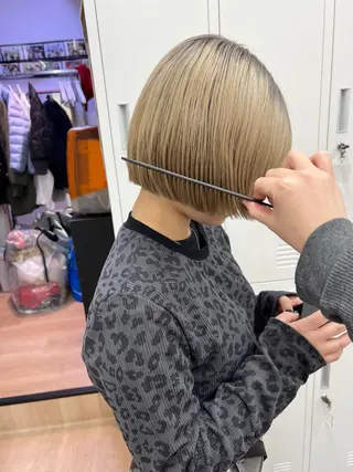 ショート ショートカット募集/ モカのヘアスタイル
