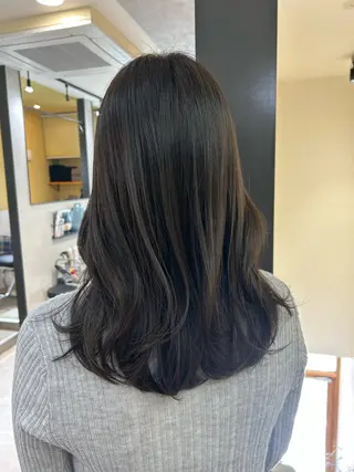 ロング カラー hubhair レイヤー/透明感のヘアスタイル