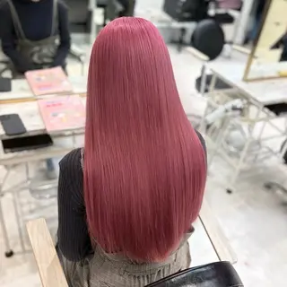 ロング カラー 色落ち綺麗🩰ハイ トーン🎀RINKAのヘアスタイル