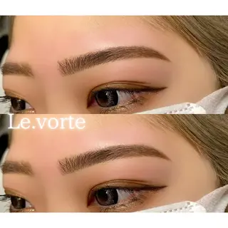 アイブロウ Le.vorte /nao店長のマツエク・マツパデザイン