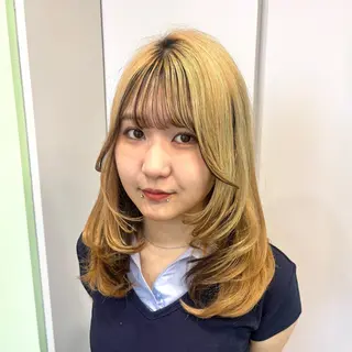 ミディアム 横浜🇰🇷韓国ヘア /レイヤー/エクステのヘアスタイル