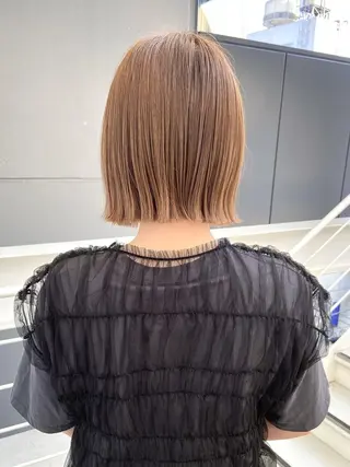 ショート カラー 初めてでも安心🌟 newi町田✂のヘアスタイル