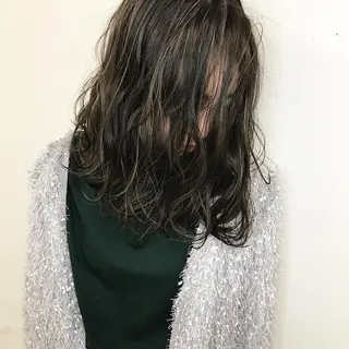 セミロング カラー 髪質改善 Daisukiのヘアスタイル