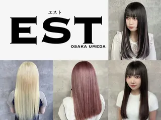 ロング ヘアアレンジ 外れにくいエク💚 EST梅田TAKIのヘアスタイル