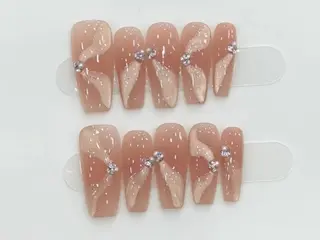 ロング Quick Sukarupuのネイルデザイン