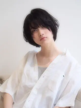 ショート 髪質改善/縮毛矯正 🎀小林 唯 🎀のヘアスタイル
