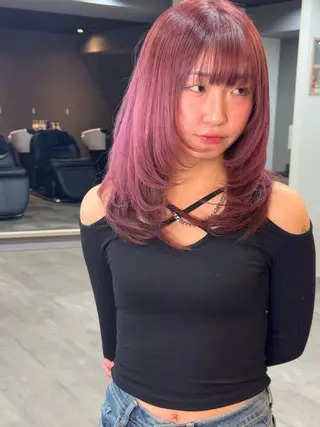 ミディアム ハイライト/髪質改善 ans/黒木 和大のヘアスタイル