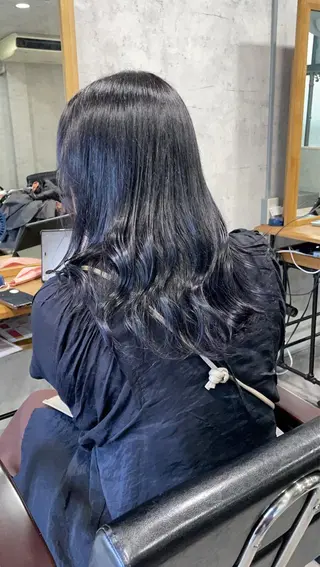 ロング ウルフ/デザイン/ 大阪/タカハシユウキのヘアスタイル