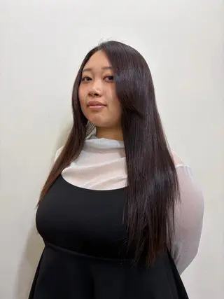 ロング カラー 新 心寧のヘアスタイル