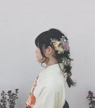 セミロング LUMIA/オーナー 西田わかばのヘアスタイル