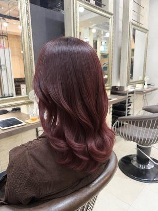 セミロング 兒玉/暖色カラー/ 髪のお悩み相談😌のヘアスタイル