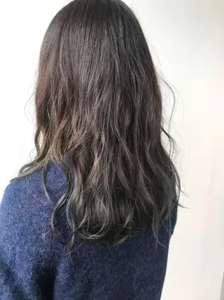 セミロング カラー 透明感カラー/ レイヤー　YUKAのヘアスタイル