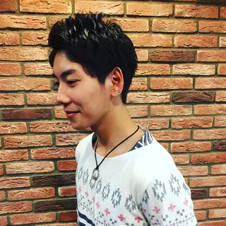 ショート 赤坂barber 古澤慶一郎【モテ髪】のヘアスタイル