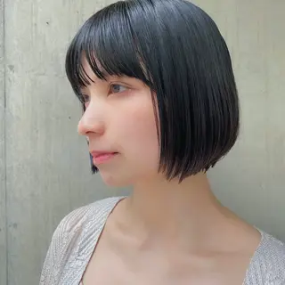 ショート 似合わせレイヤー/ ケアパーマ/高倉のヘアスタイル