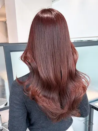 カラー セミロング ITbyALBUM 浦和店のヘアスタイル