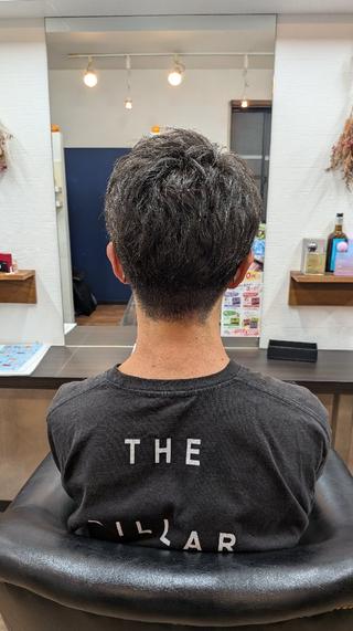 ショート メンズ 黒岩 雅義のヘアスタイル