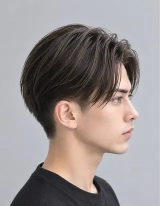 ショート メンズ サロン ド ソワのヘアスタイル