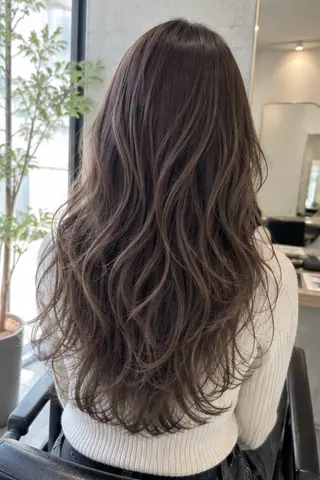 ロング カラー EARTH 榎本のヘアスタイル