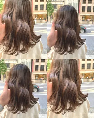 セミロング カラー 【悩み解決!美髪へ】 店長 平間 響のヘアスタイル