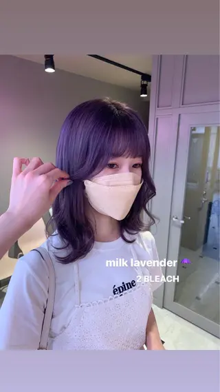 ミディアム KANAMI 🌏のヘアスタイル