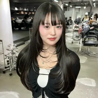 ロング 韓国レイヤー🇰🇷 艶髪💎renのヘアスタイル