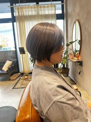 ショート カラー 萩原 貴志のヘアスタイル