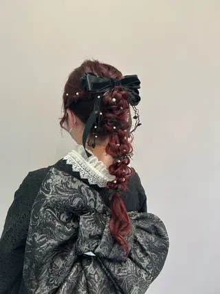 ロング ヘアアレンジ yoro /ミホのヘアスタイル