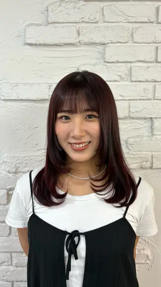 パツボブ/暖色 西梅田/かえで🎀のヘアスタイル