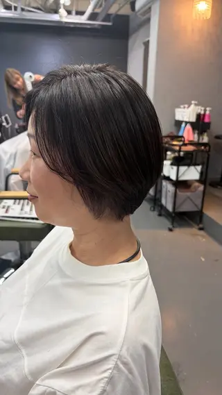 ショート やぶかみ りんのヘアスタイル