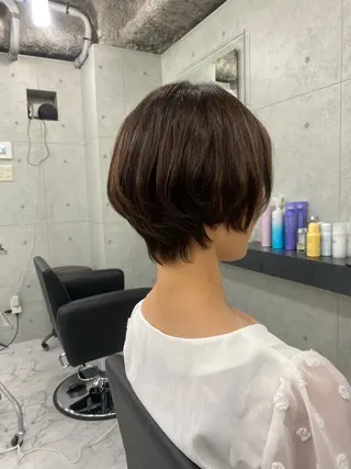 ショート Endearing 🌟銀座のヘアスタイル