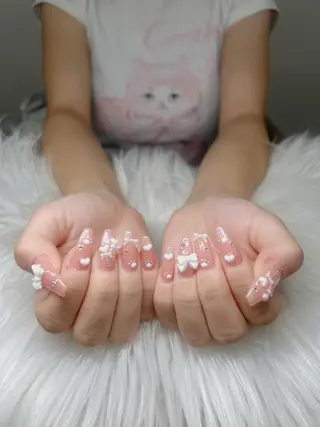 ネイル Lee Nails チップ長さだし専門店のネイルデザイン