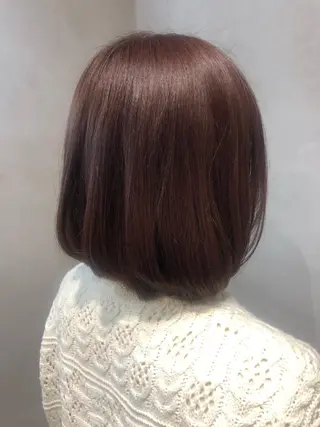 ミディアム カラー ヘアアレンジ TOKI /透明感/原宿のヘアスタイル