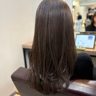 ロング カラー 髪質改善/縮毛矯正 💜COCORO💜のヘアスタイル