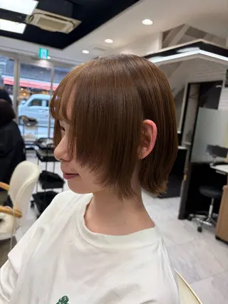ショート 🍊小川実里🍊 /カラーレイヤーのヘアスタイル