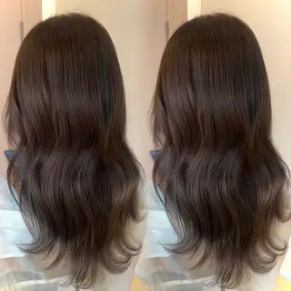 ロング カラー 新宿/艶カラー 🎀韓国ヘアKANAのヘアスタイル