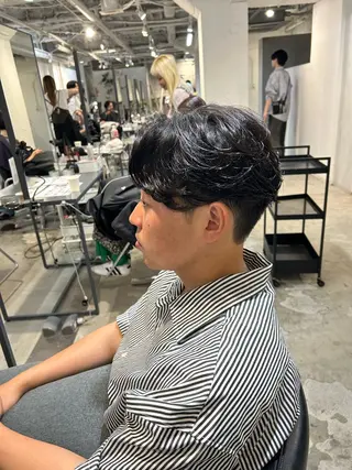 パーマ メンズ メンズ清潔感のプロ 💈メンズパーマ藤田のヘアスタイル