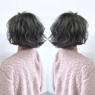 ミディアム 穐田 司樹のヘアスタイル