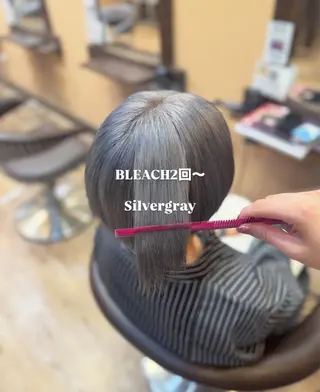 ショート moremuu 舞桜🤍🫧のヘアスタイル