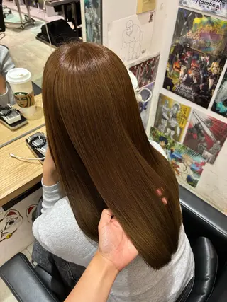 カラー オタク美容師/渋谷 🍒ダブルカラーのヘアスタイル