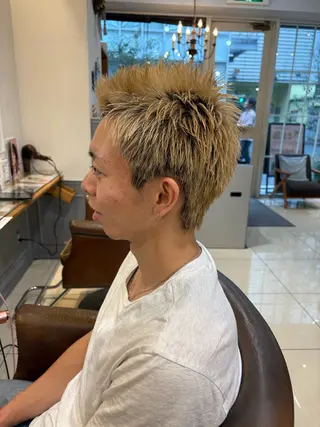メンズ 韓国ヘアー🇰🇷 MIWAのヘアスタイル