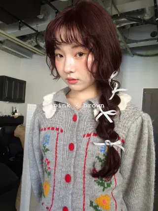 ロング カラー 無料カットモデル募集 ／ueno aiのヘアスタイル