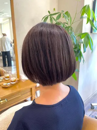 ショート タケタ モカのヘアスタイル